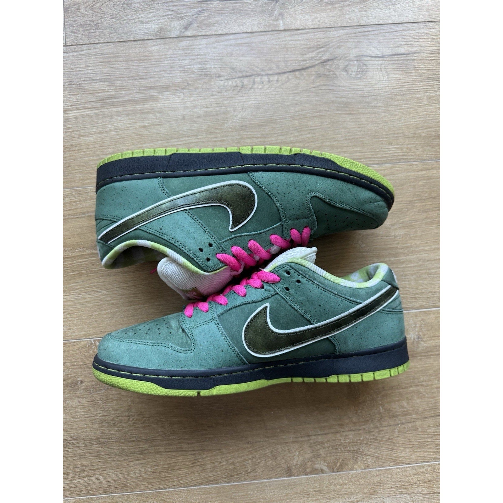 Nike Concepts x Dunk SB Low Green Lobster - Size 12