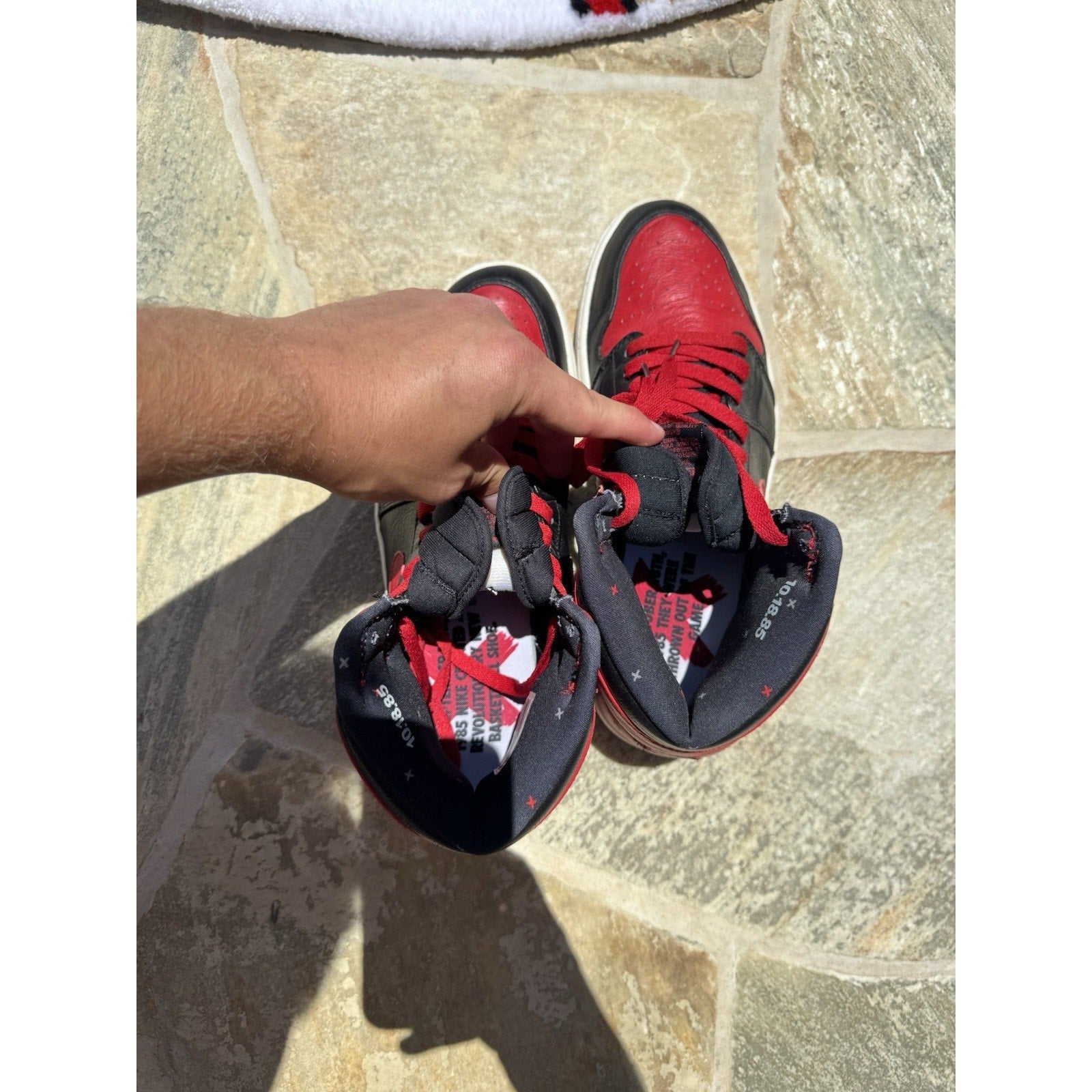 Jordan 1 Retro 2011 High Banned PROMO SAMPLE Size 10.5