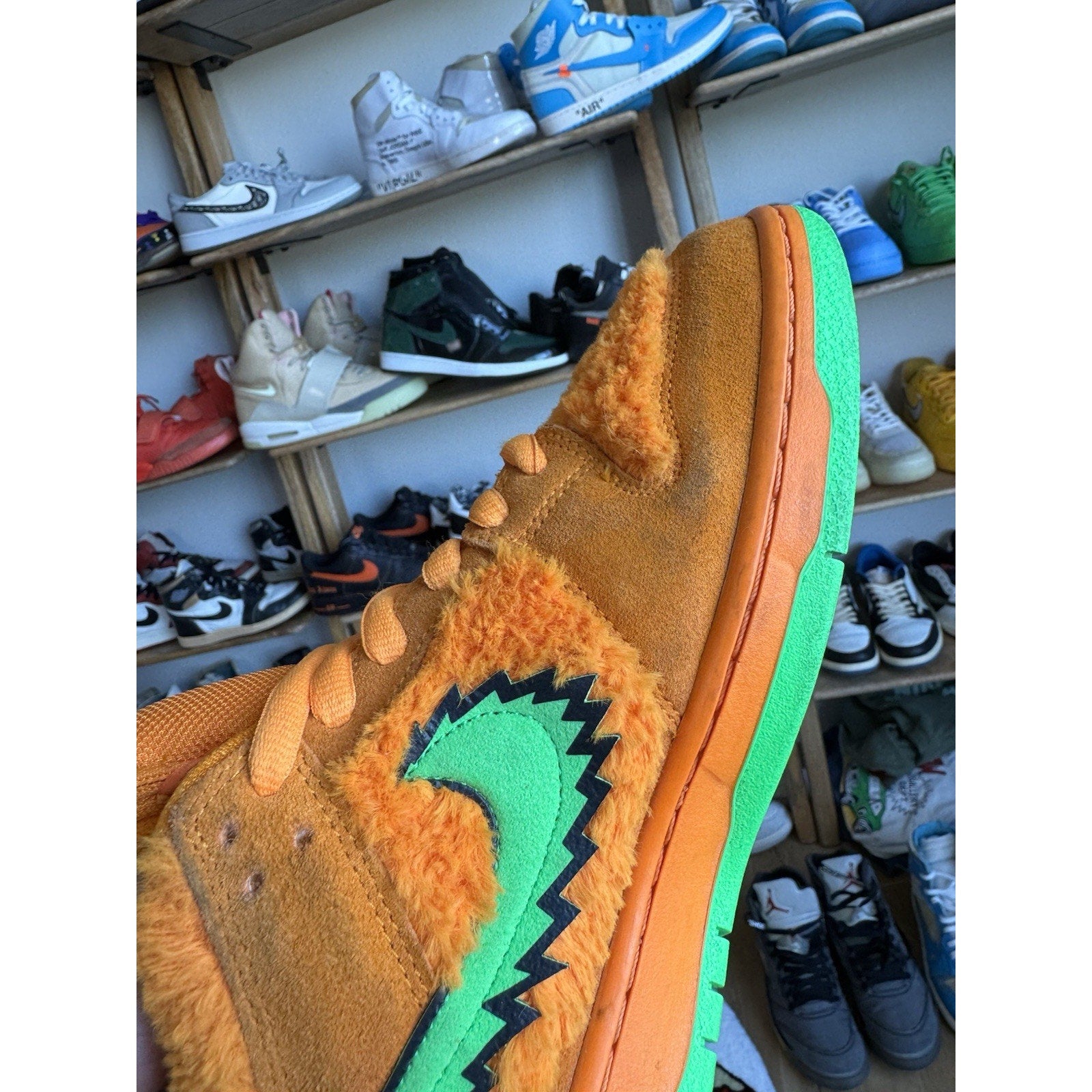 Nike Grateful Dead x Dunk SB Low Orange Bear - Size 10