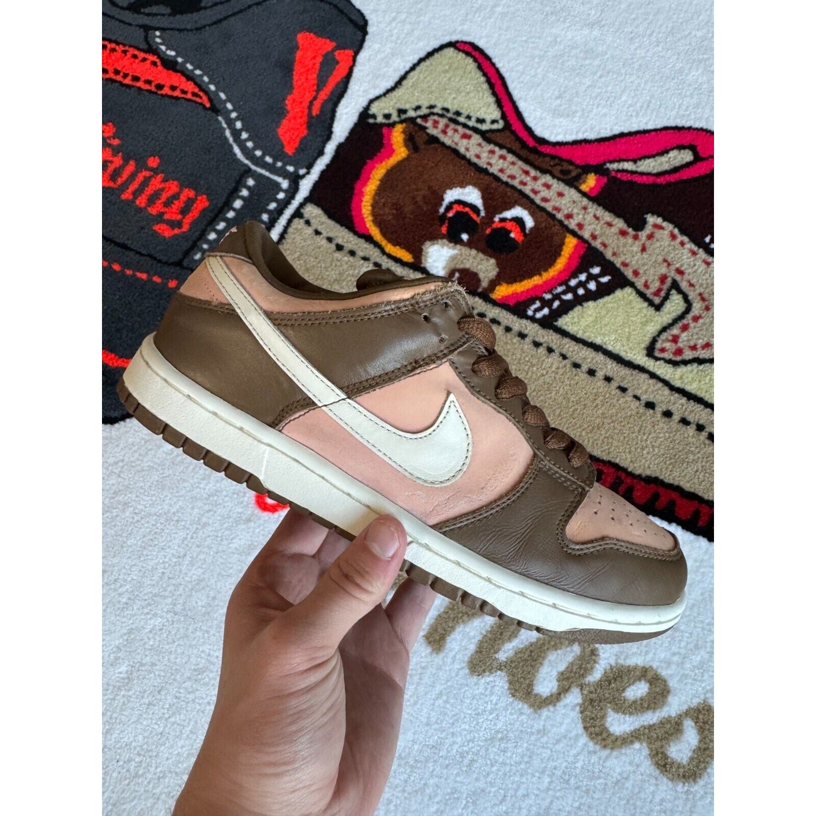 Nike Stüssy x Dunk Pro SB Low Cherry - Size 8.5