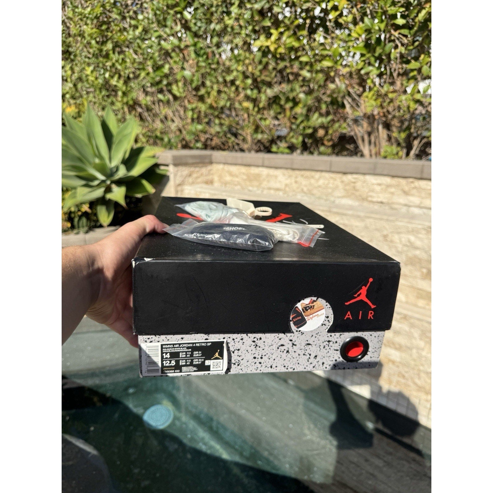 Jordan 4 SP x Off-White Mid Sail - Size 14W/12.5M