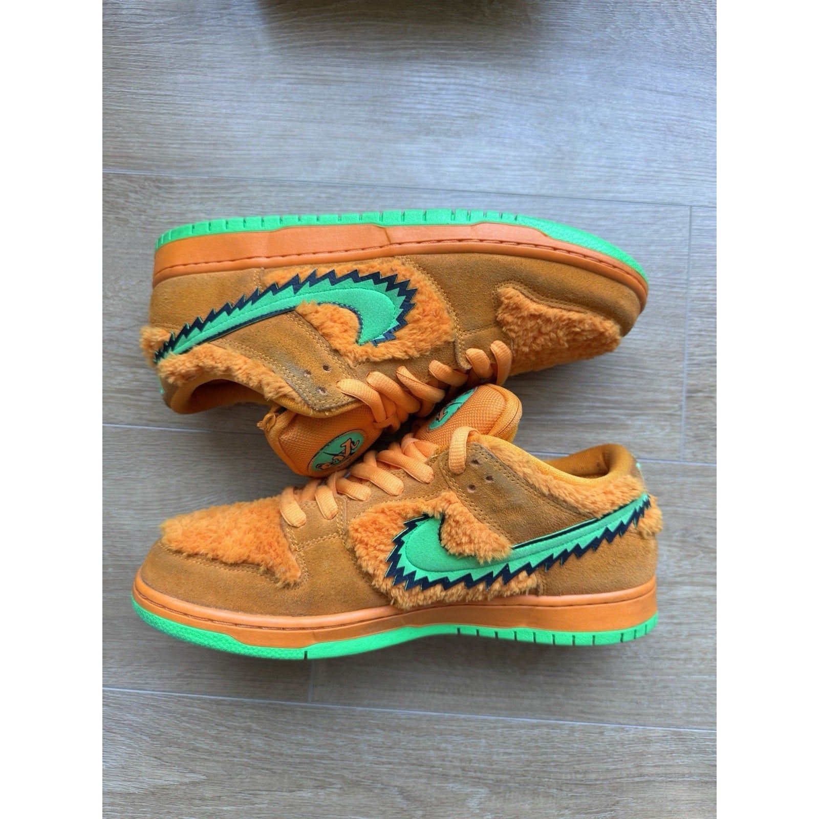Nike Grateful Dead x Dunk SB Low Orange Bear - Size 10