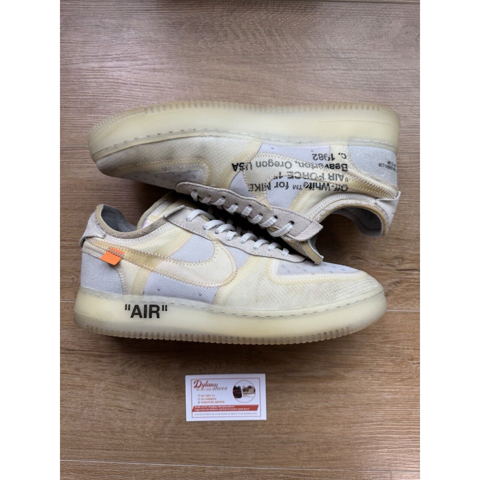 Nike Off-White x Air Force 1 Low The Ten - Size 10.5