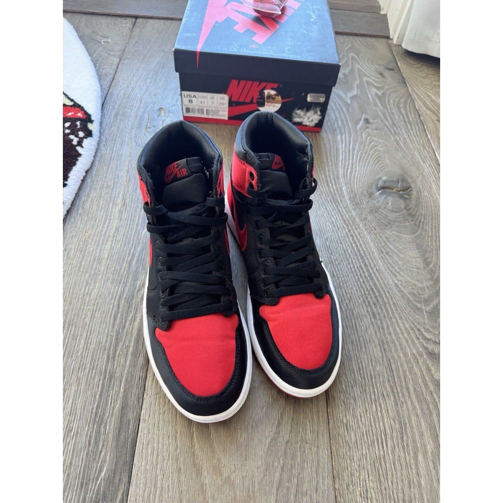 Size 8 - Jordan 1 Retro OG SE 2016 High Satin Banned 489/501