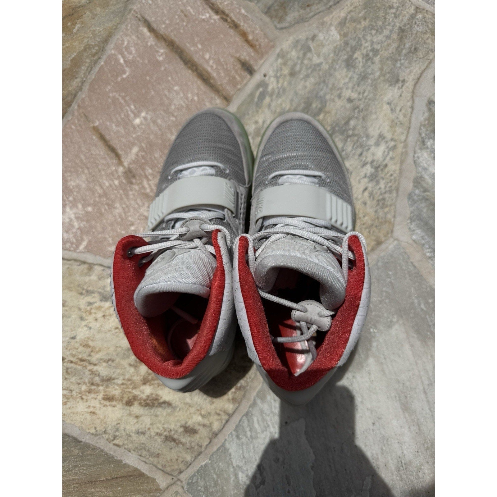 Nike Air Yeezy 2 NRG Pure Platinum - Size 9.5