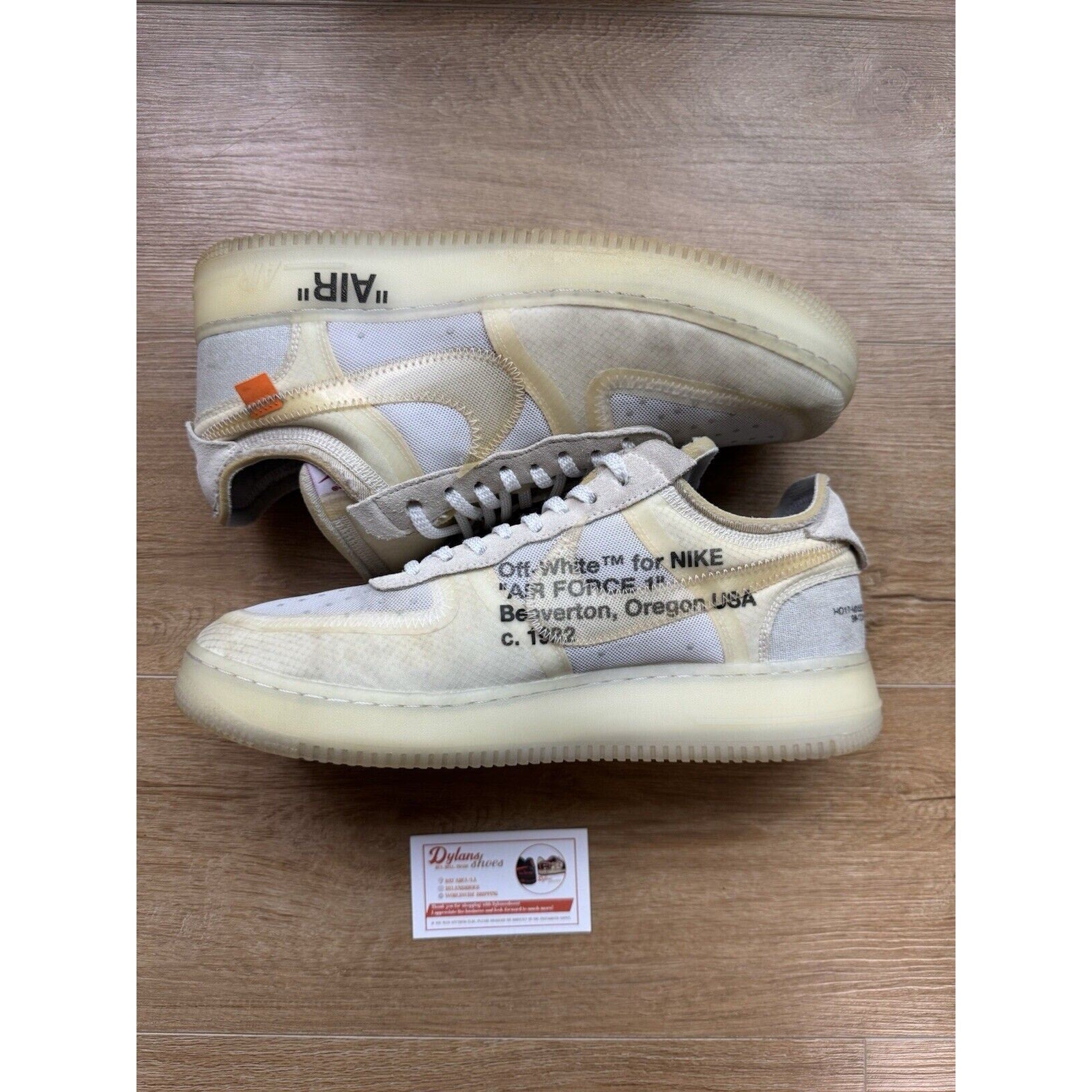 Nike Off-White x Air Force 1 Low The Ten - Size 10.5