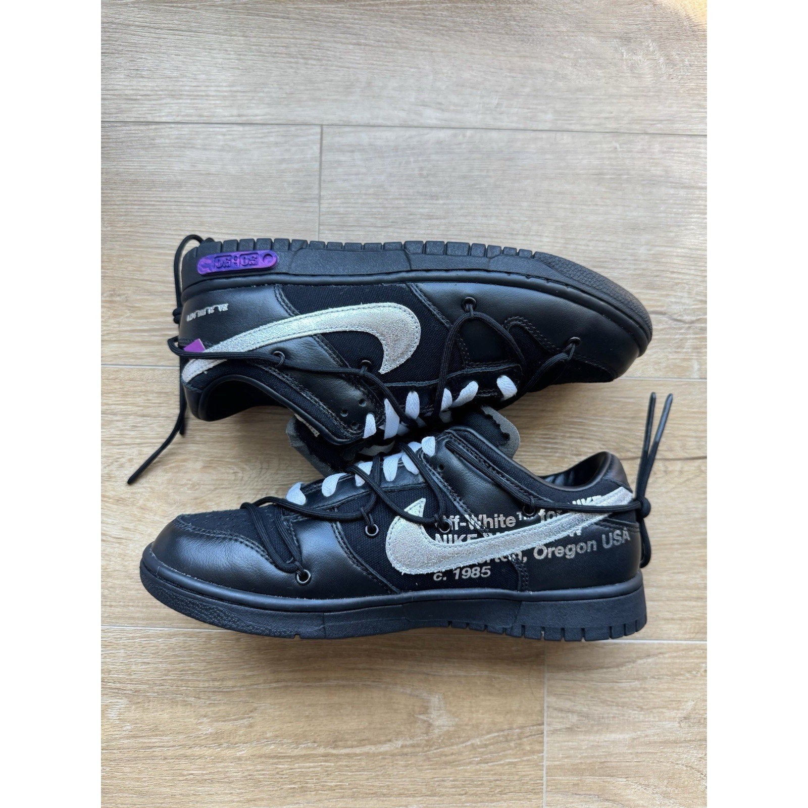 Nike Off-White x Dunk Low Lot 50 of 50 - Size 9