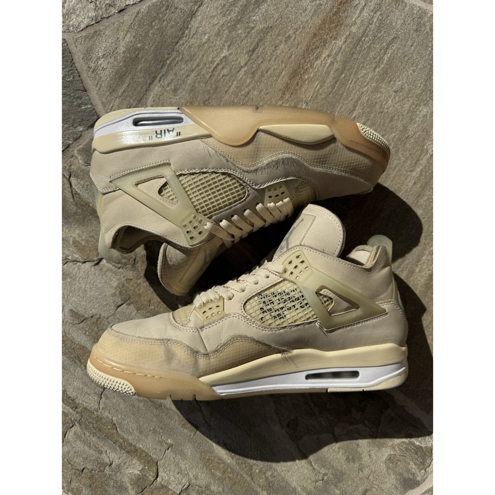 Jordan 4 SP x Off-White Mid Sail - Size 14W/12.5M
