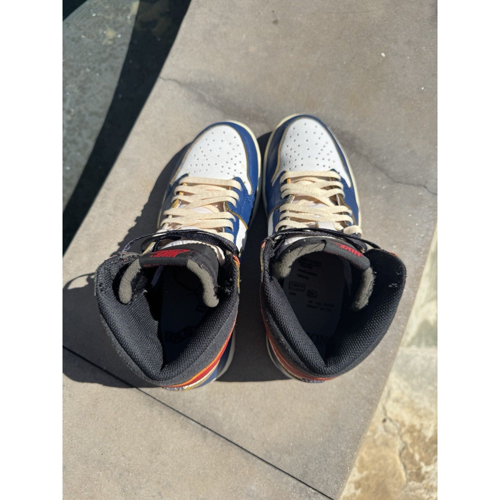 Jordan 1 Retro NRG x Union LA High Storm Blue - Size 10