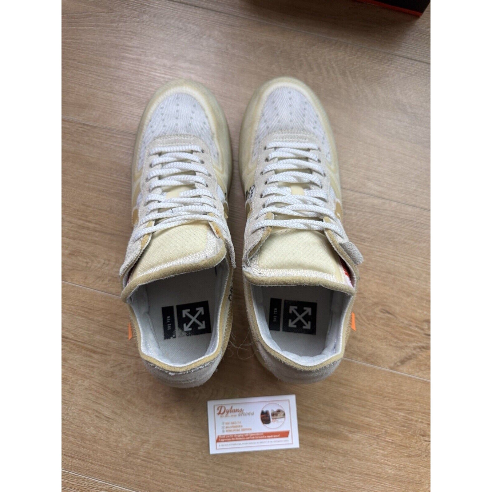 Nike Off-White x Air Force 1 Low The Ten - Size 10.5