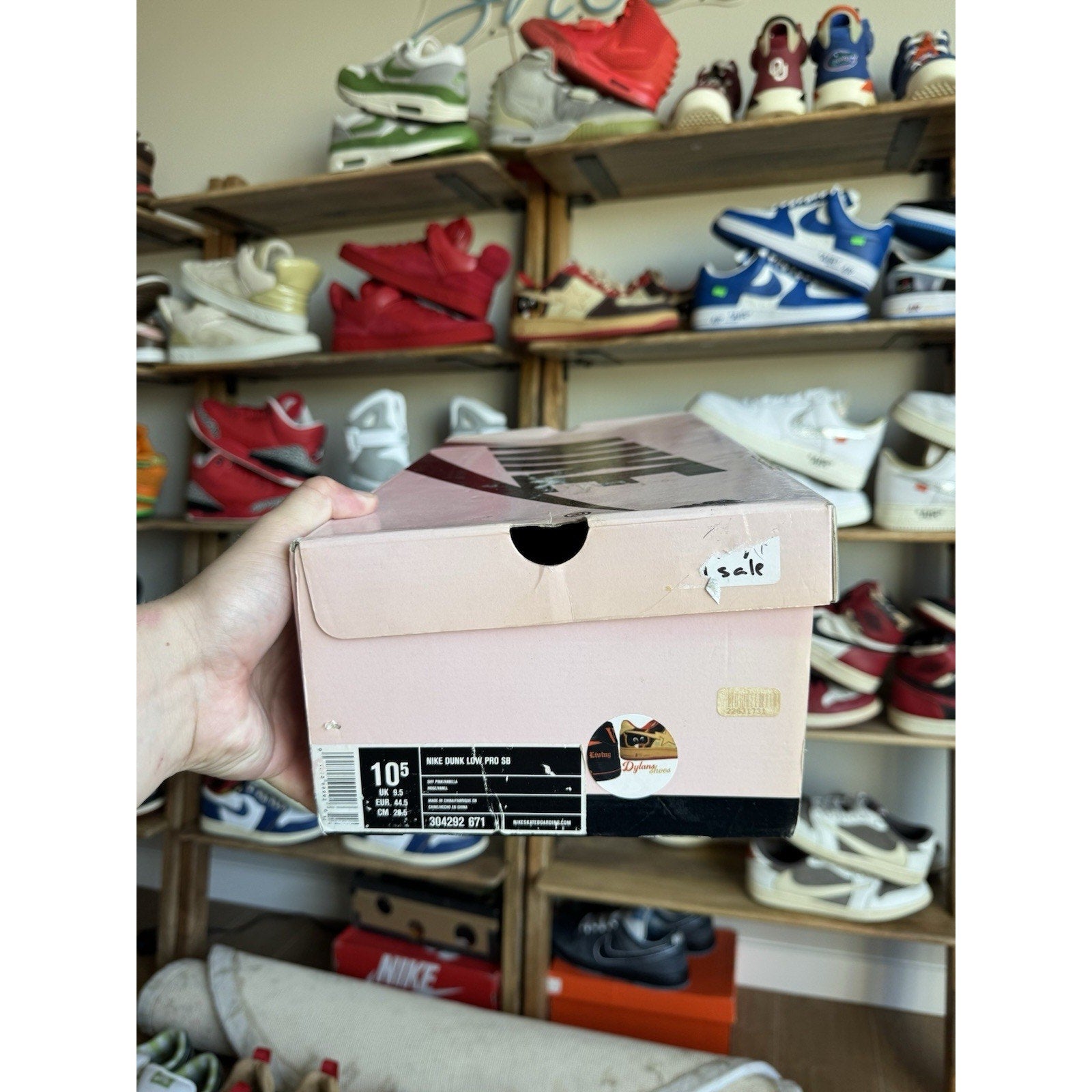 Nike Stüssy x Dunk Pro SB Low Cherry - Size 10.5