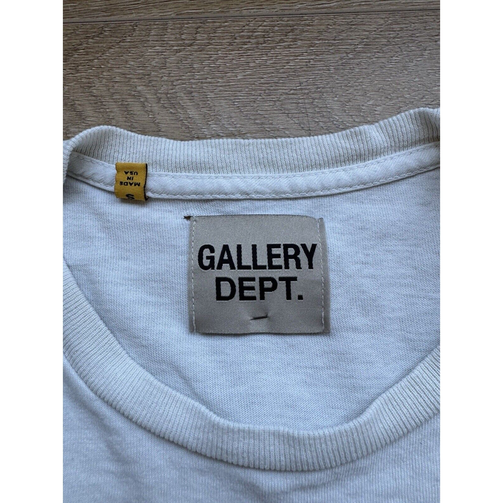 Gallery Dept. Shirt Mens Small Beige Venice Car Show Graphic Print Tee Shirt