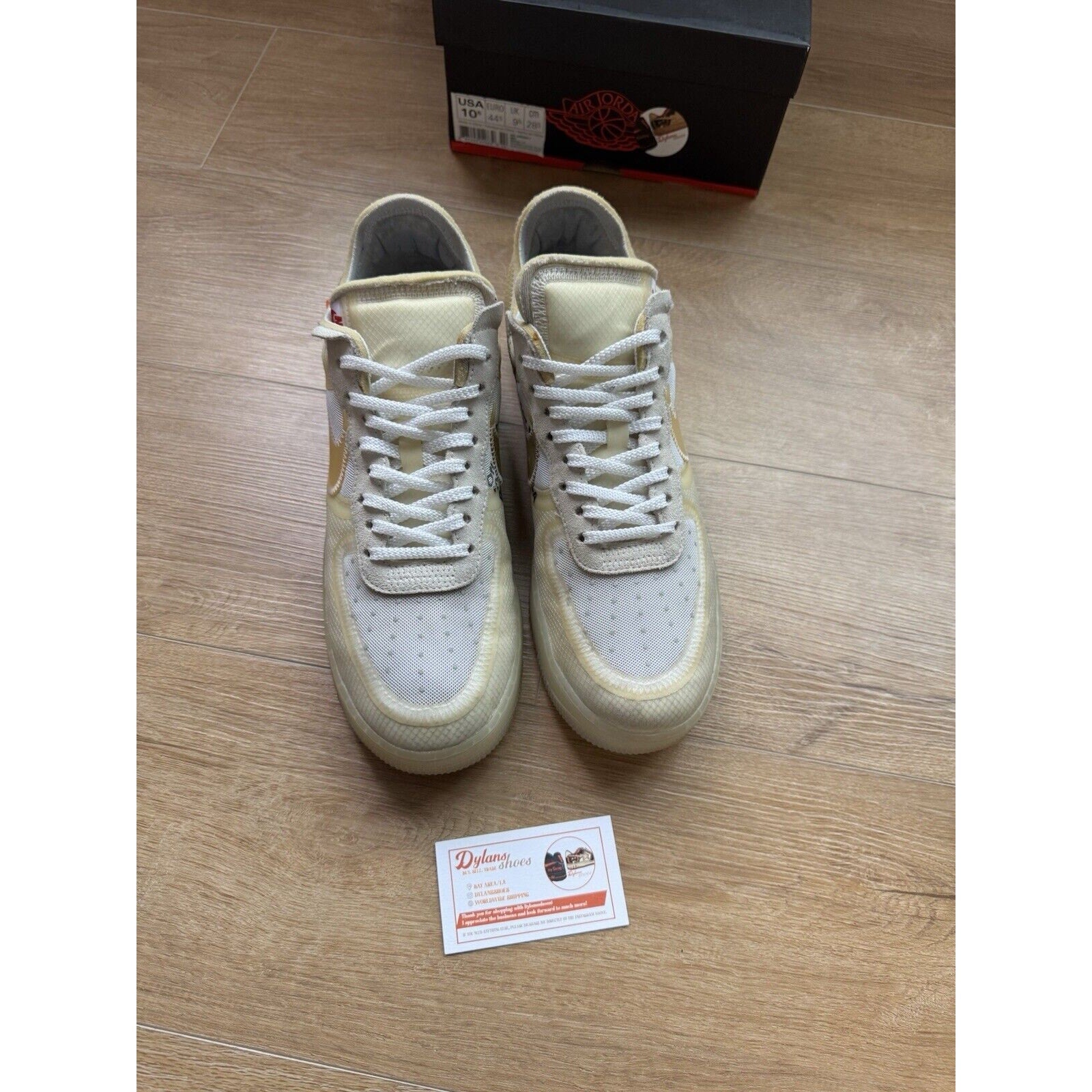 Nike Off-White x Air Force 1 Low The Ten - Size 10.5