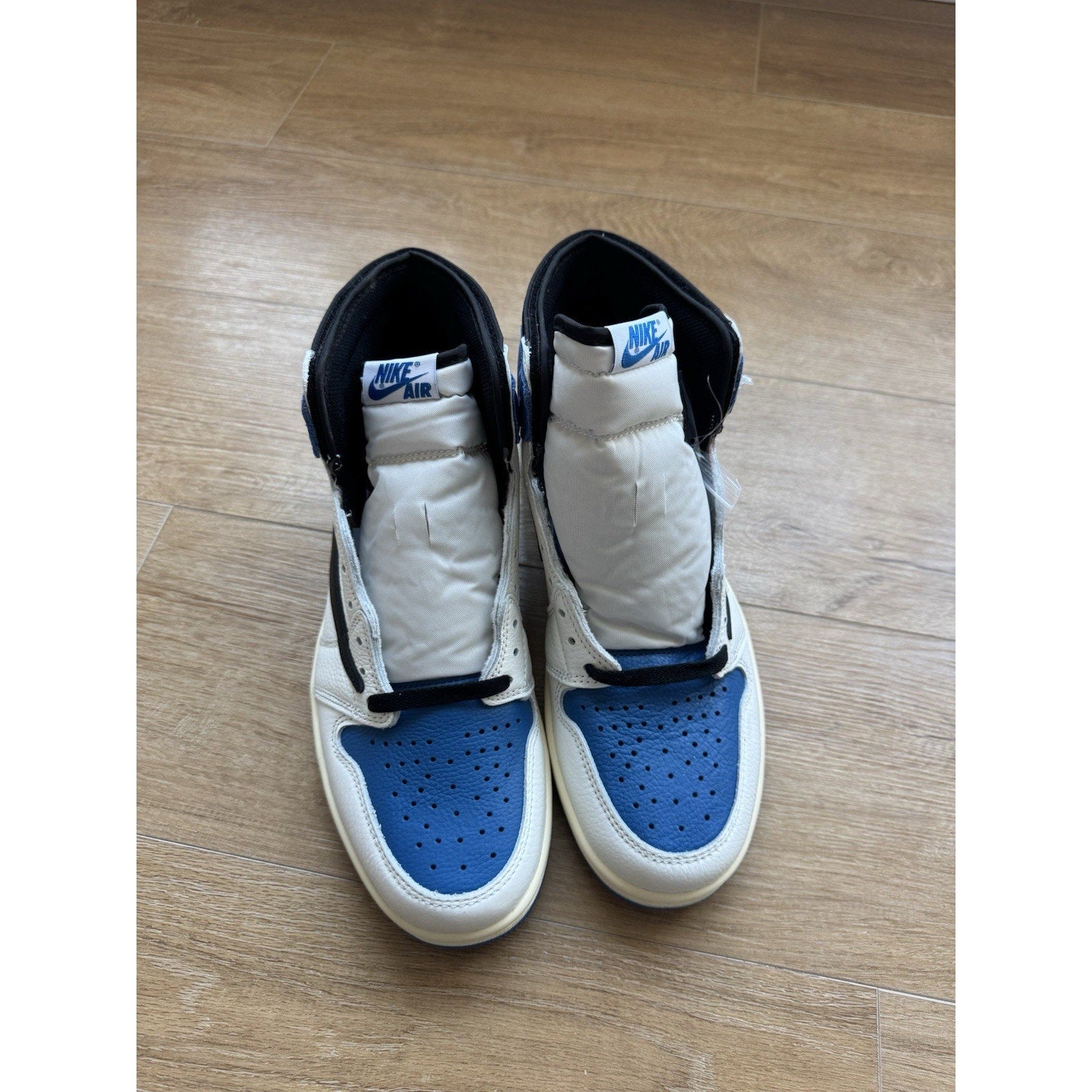Jordan 1 Retro x Fragment Design x Travis Scott High Blue - Size 10