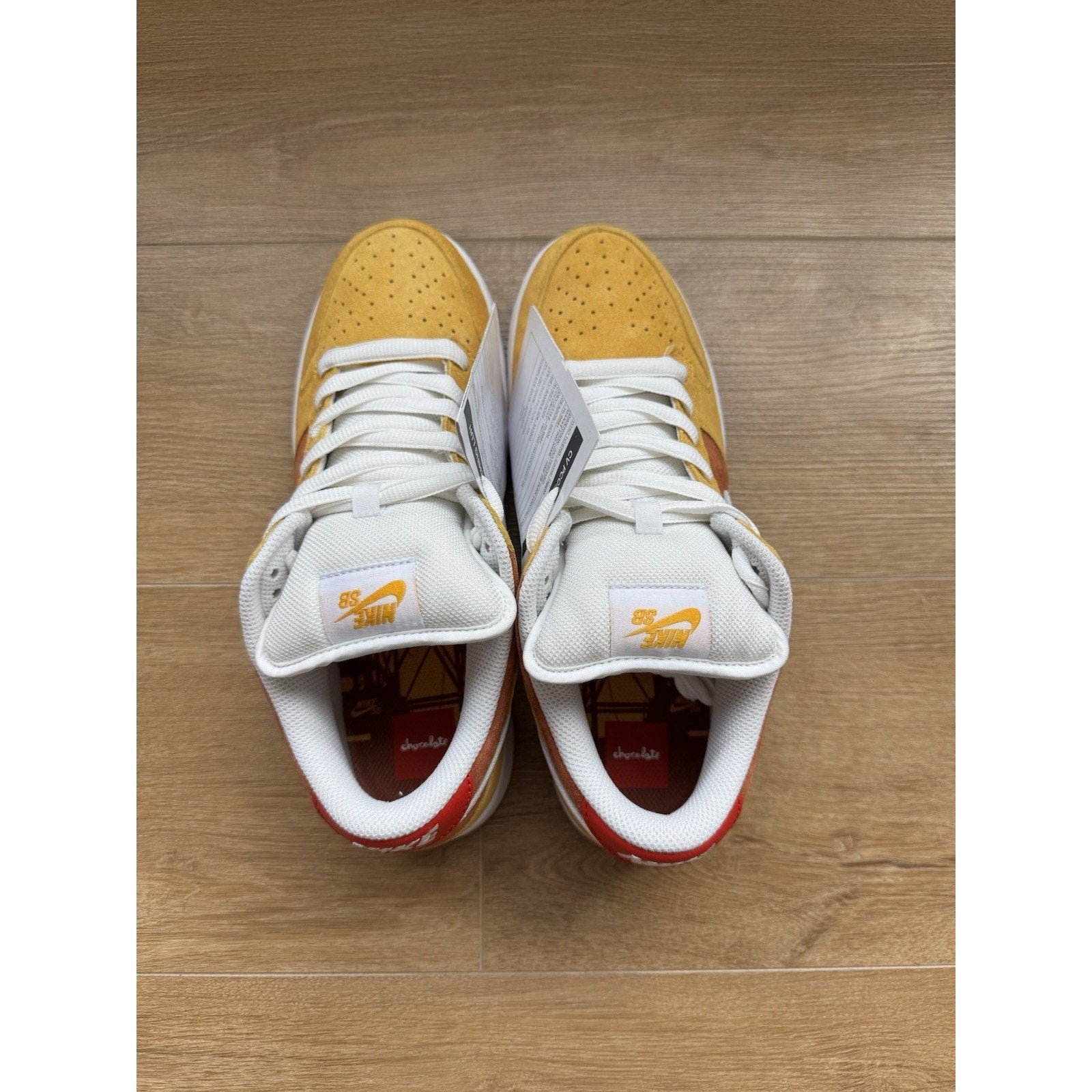 Nike SB Dunk Low Chocolate Skateboards Sun - Size 8.5