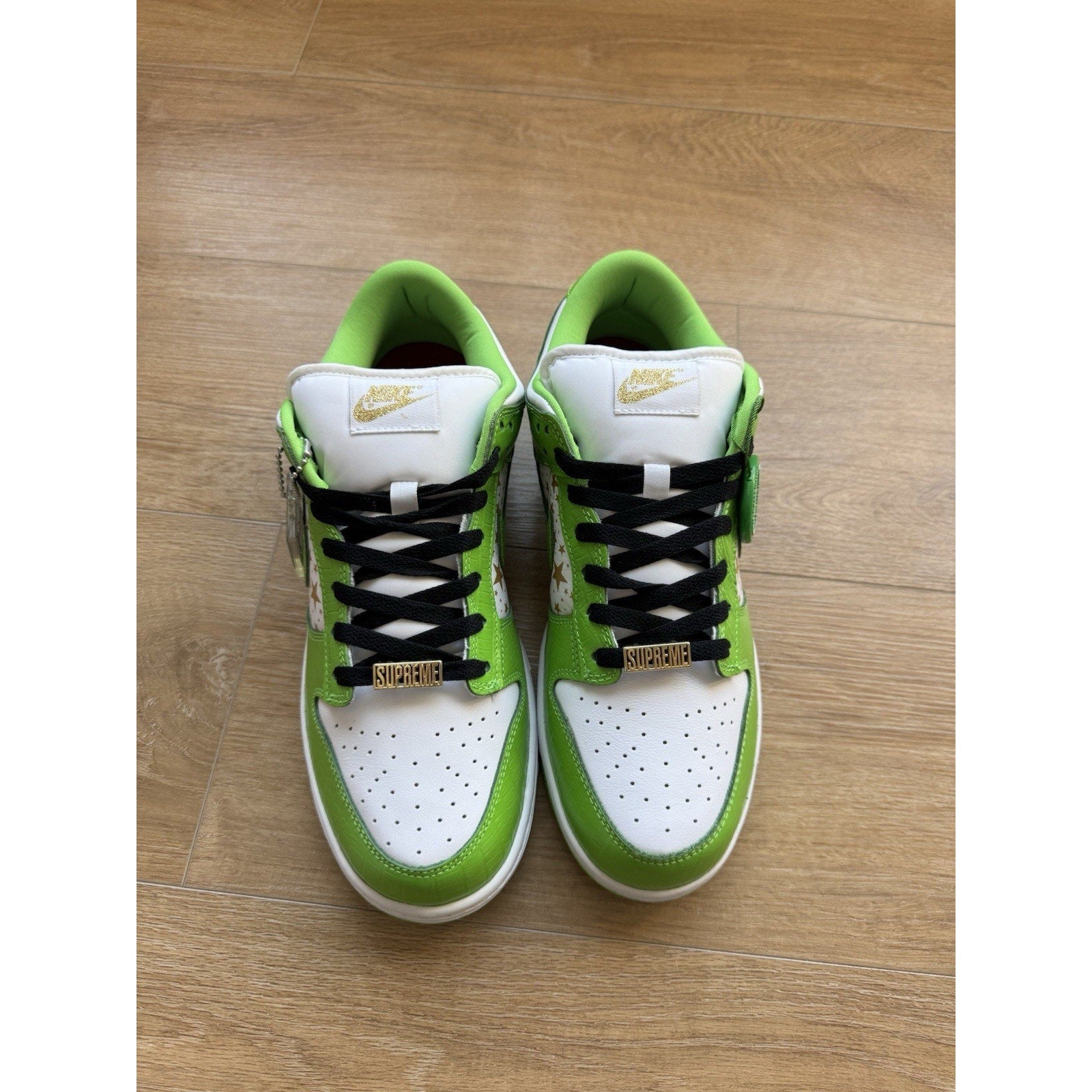 Nike Supreme x Dunk OG SB QS Low Mean Green - Size 9