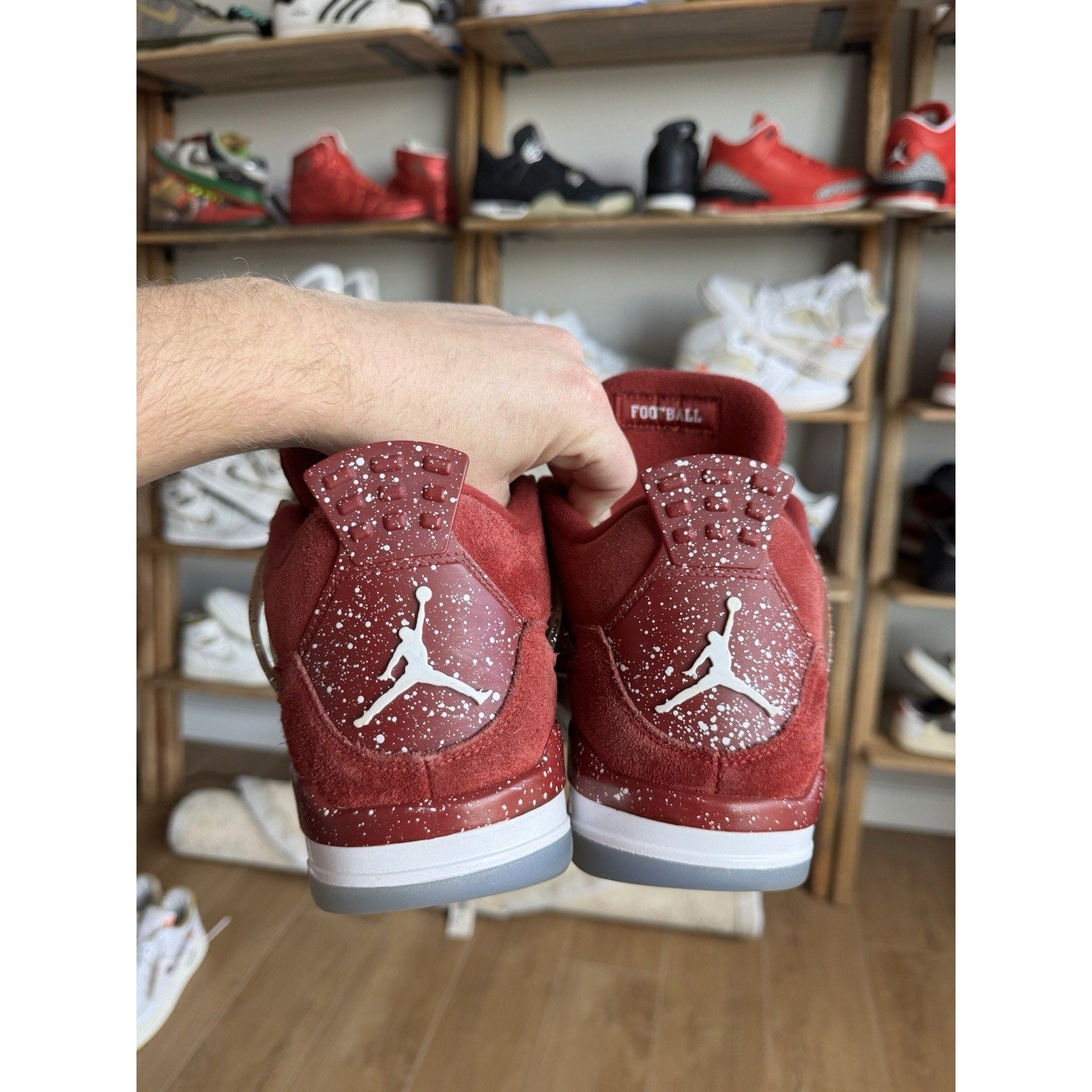 Air Jordan 4 Retro PE Oklahoma Sooners - Size 11