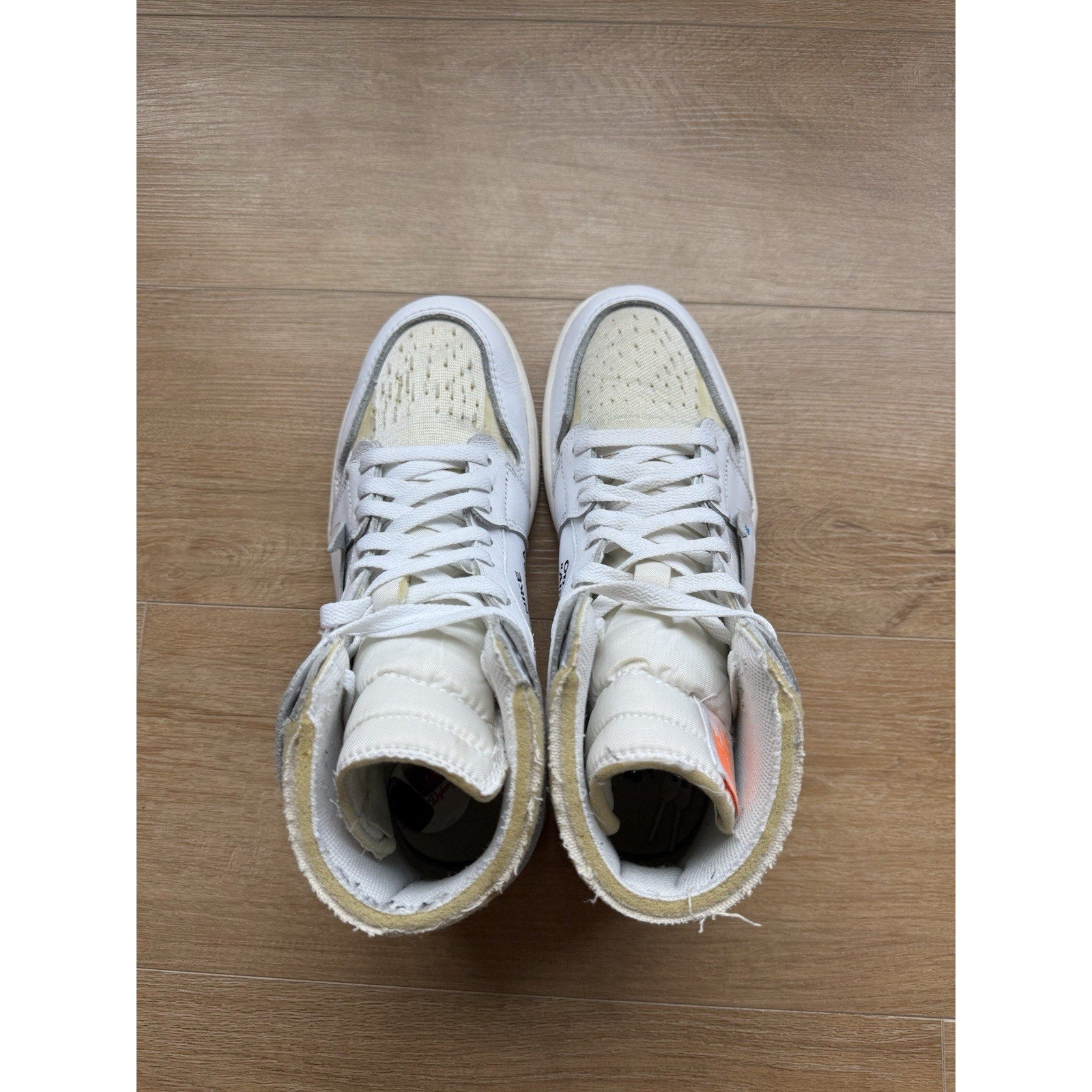 Jordan 1 Retro OG x Off-White High White - Size 9