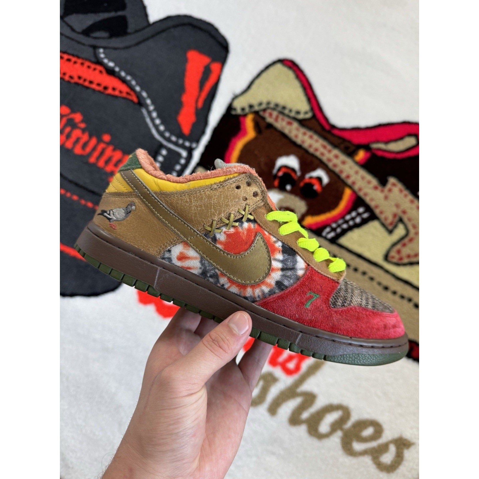 Nike SB Dunk Low What The Dunk 2007 - Size 8