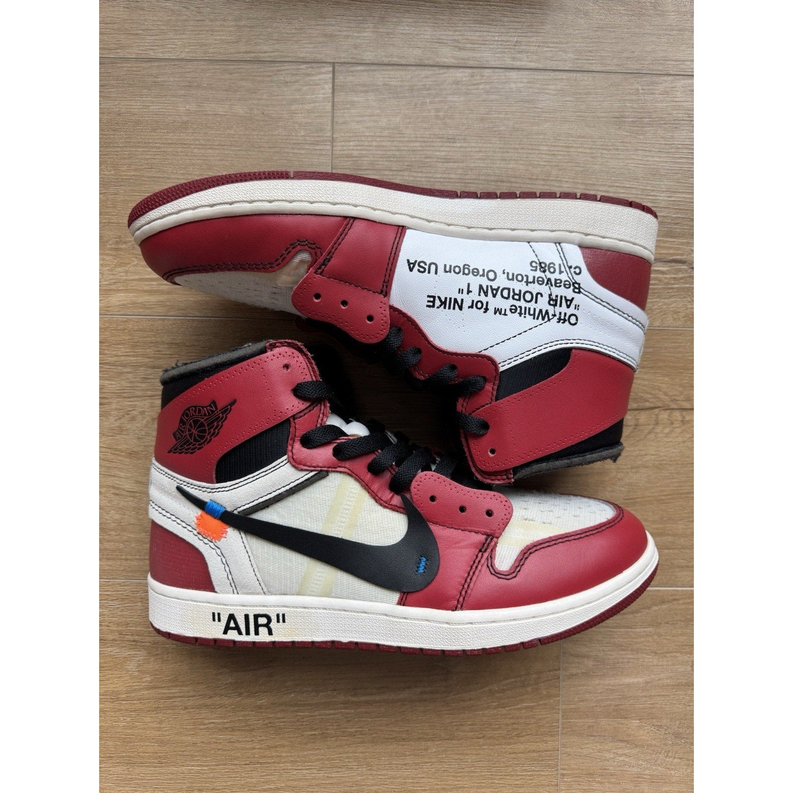 Jordan 1 Retro OG x Off-White High Chicago - Size 10.5