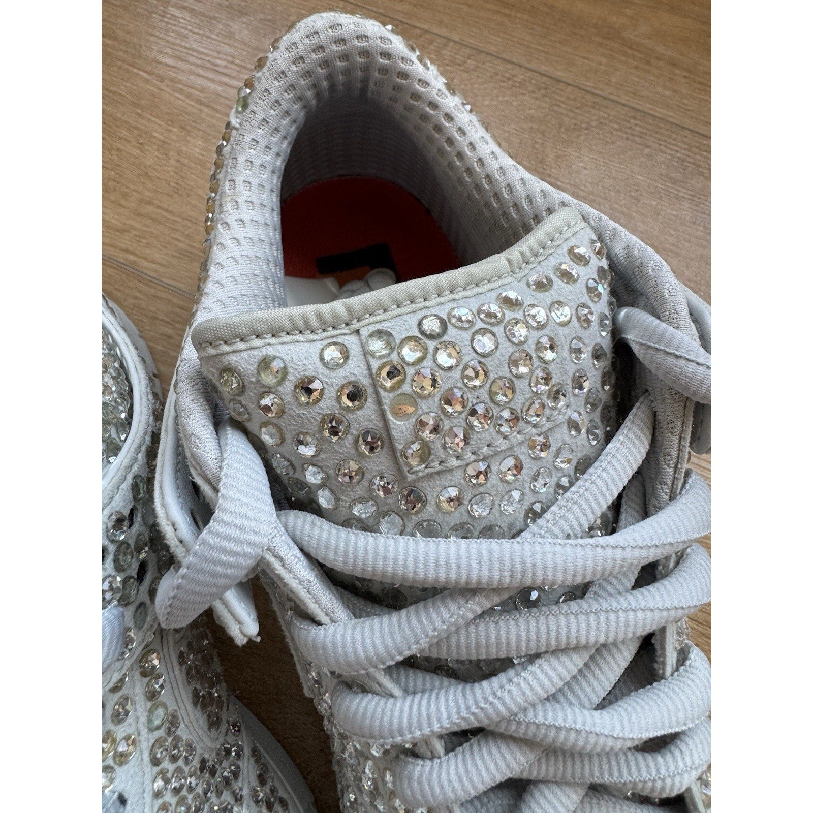 Cactus Plant Flea Market x Swarovski x Nike Dunk Low Pure Platinum - Size 11.5