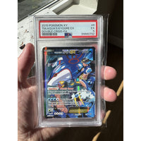 2015 Pokemon XY Double Crisis #6 Team Aqua's Kyogre PSA 5