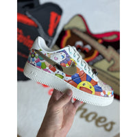 RTFKT x Takashi Murakami x Nike Air Force 1 Low Murakami Drip - Size 8.5