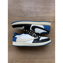 Jordan 1 Retro x Fragment Design x Travis Scott Low Blue - Size 8