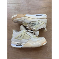Jordan 4 SP x Off-White Mid Sail - Size 10.5W/9M