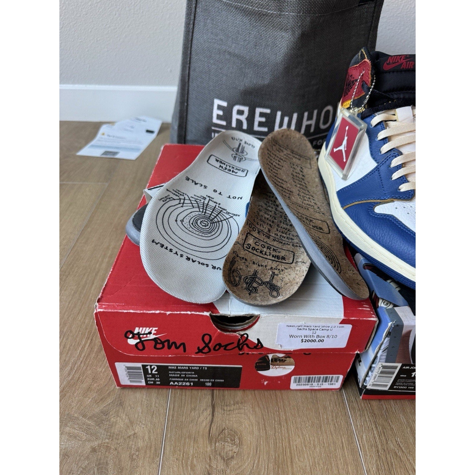 NikeCraft Mars Yard 2.0 x Tom Sachs NASA 2017 - Sample Size 12