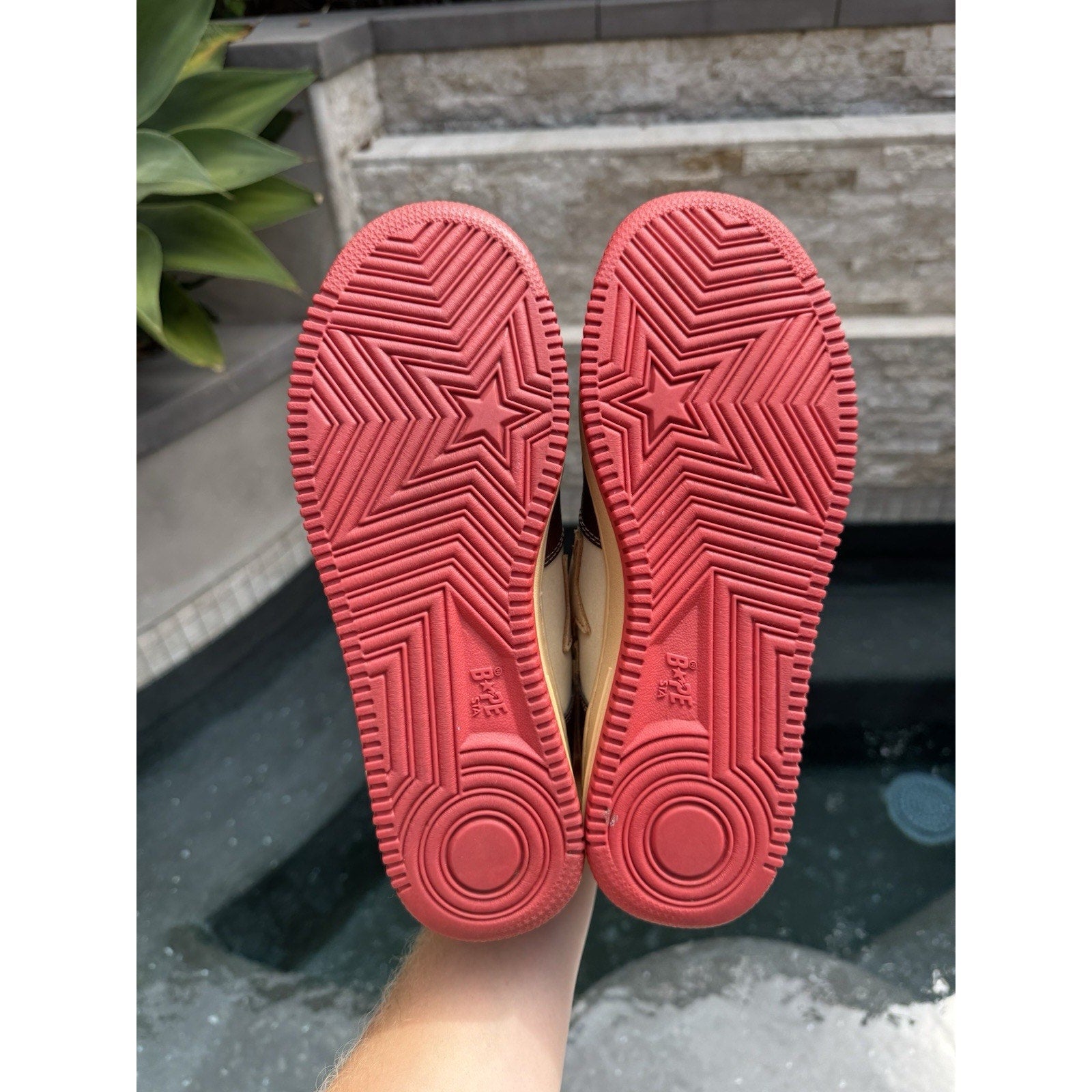 A Bathing Ape Kanye West x Bapesta FS-001 Low College Dropout - Size 10