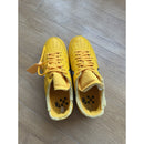 Nike Air Force 1 Low OFF-WHITE University Gold Metallic Silver - Size 10