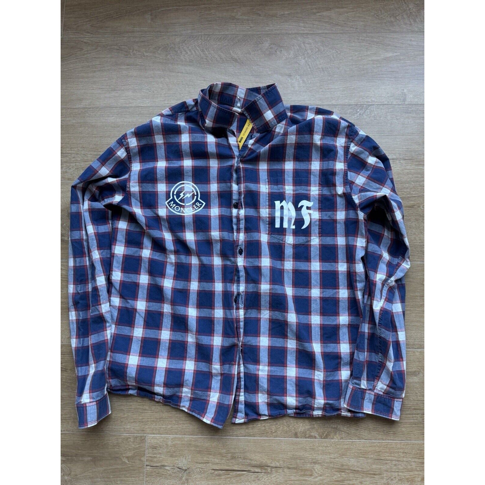 Moncler x Fragment Flannel Button Up