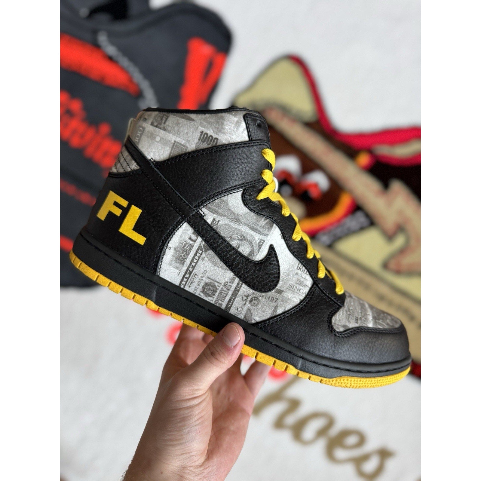 Nike Dunk Supreme Tz Laf High Flom - Size 12