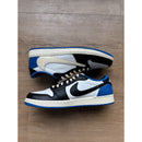 Jordan 1 Retro x Fragment Design x Travis Scott Low Blue - Size 10.5