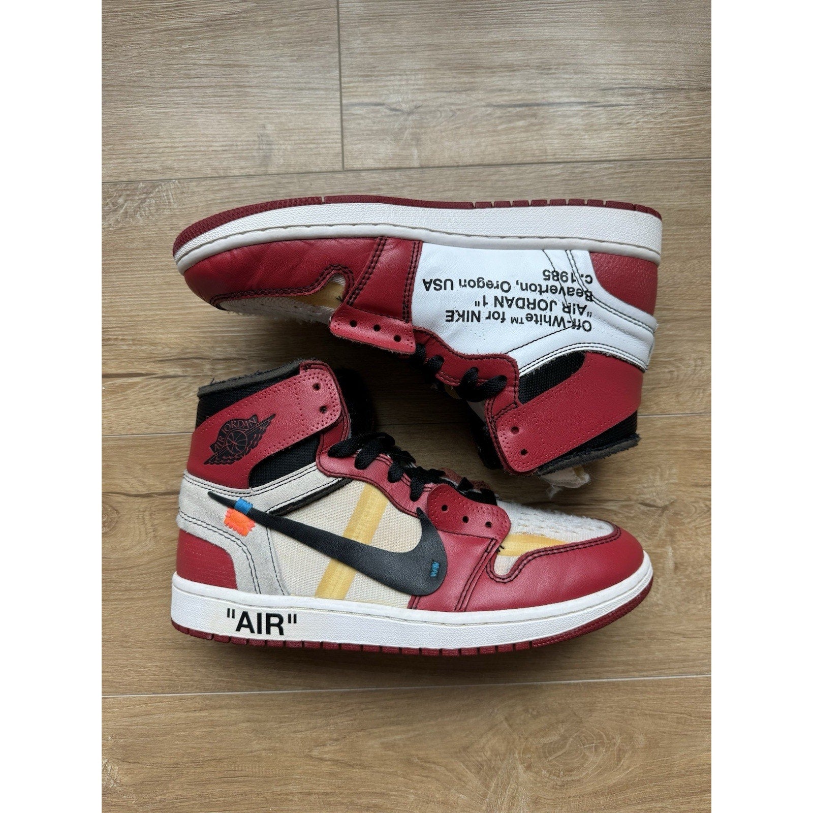 Jordan 1 Retro OG x Off-White High Chicago - Size 9
