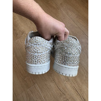 Cactus Plant Flea Market x Swarovski x Nike Dunk Low Pure Platinum - Size 11.5