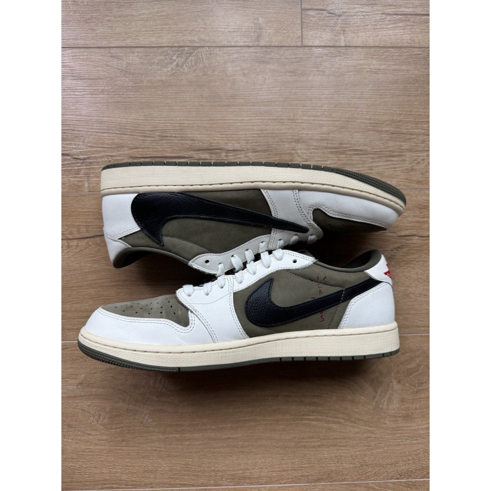 Travis Scott x Air Jordan 1 Retro OG SP Low Reverse Olive - Size 13