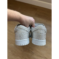 Cactus Plant Flea Market x Swarovski x Nike Dunk Low Pure Platinum - Size 10