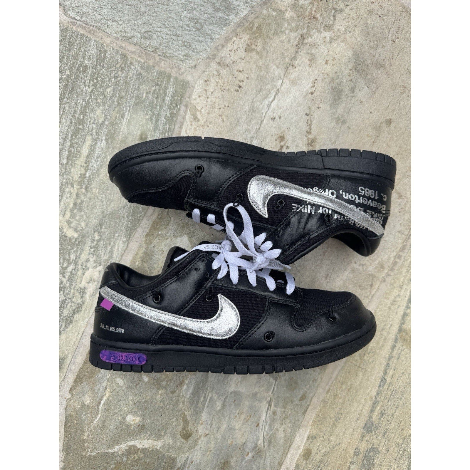 Nike Off-White x Dunk Low Lot 50 of 50 - Size 10
