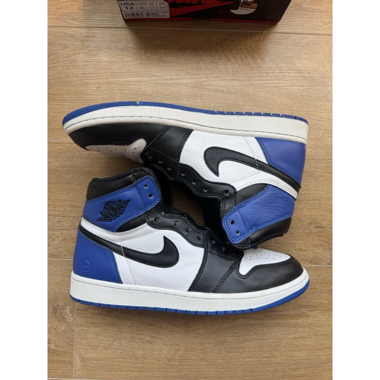Jordan 1 Retro High OG x Fragment Design 2014 - Size 12