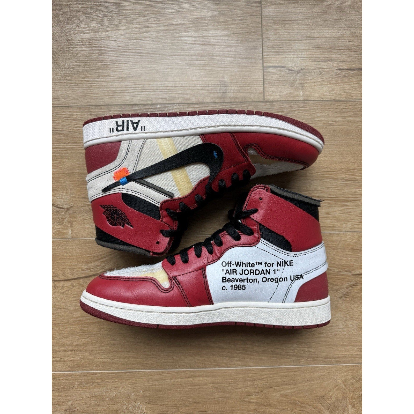 Jordan 1 Retro OG x Off-White High Chicago - Size 8.5