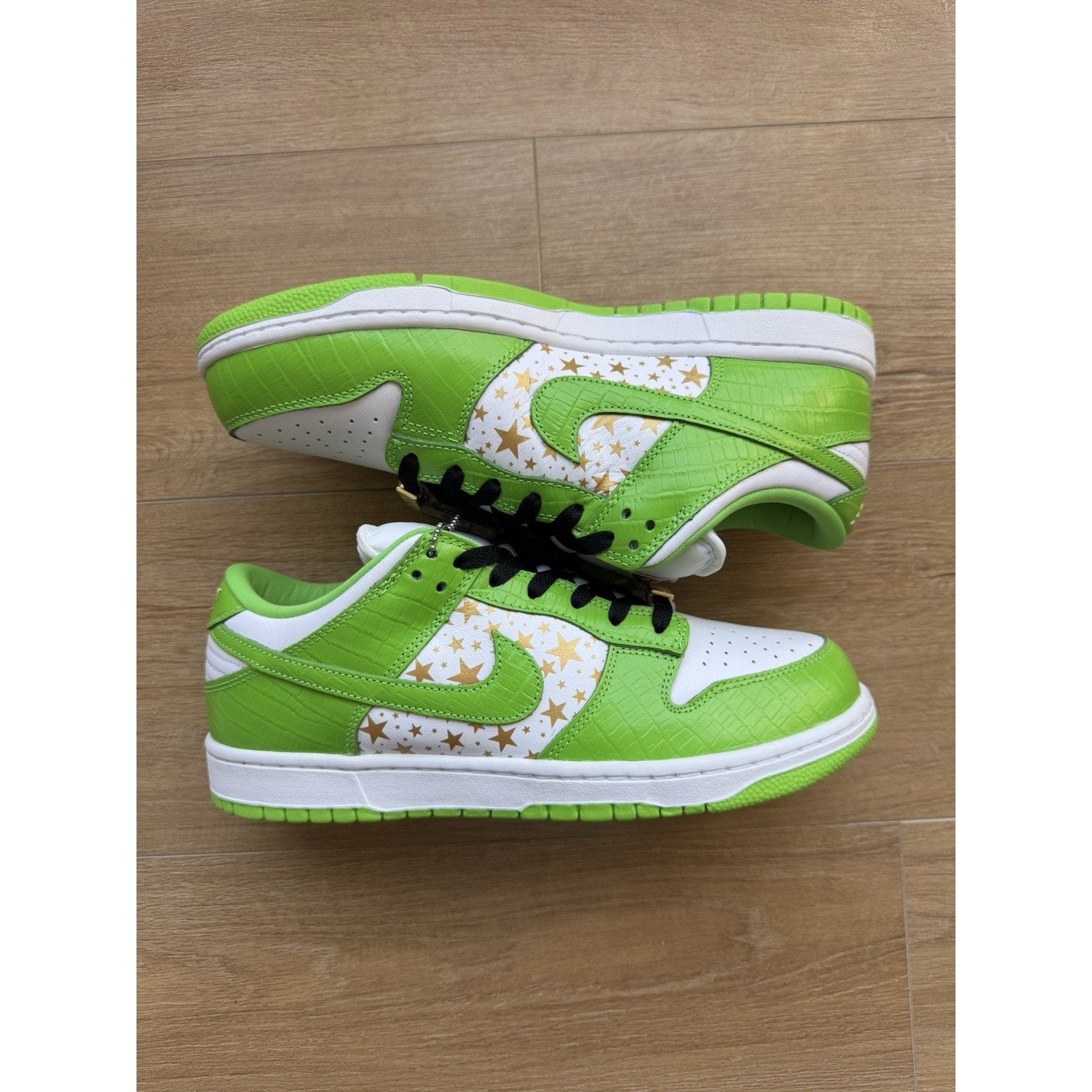 Nike Supreme x Dunk OG SB QS Low Mean Green - Size 9