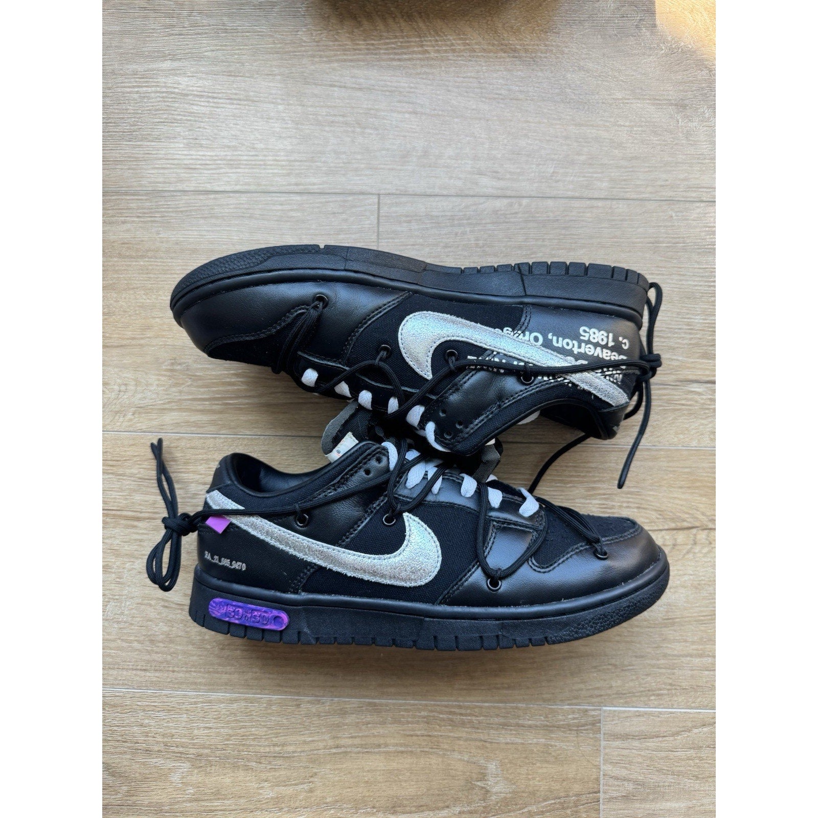 Nike Off-White x Dunk Low Lot 50 of 50 - Size 9