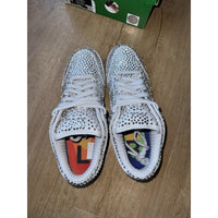 Cactus Plant Flea Market x Swarovski x Nike Dunk Low Pure Platinum - Size 11.5