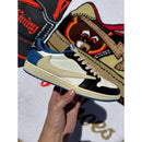 Jordan 1 Retro x Fragment Design x Travis Scott Low Blue - Size 10.5