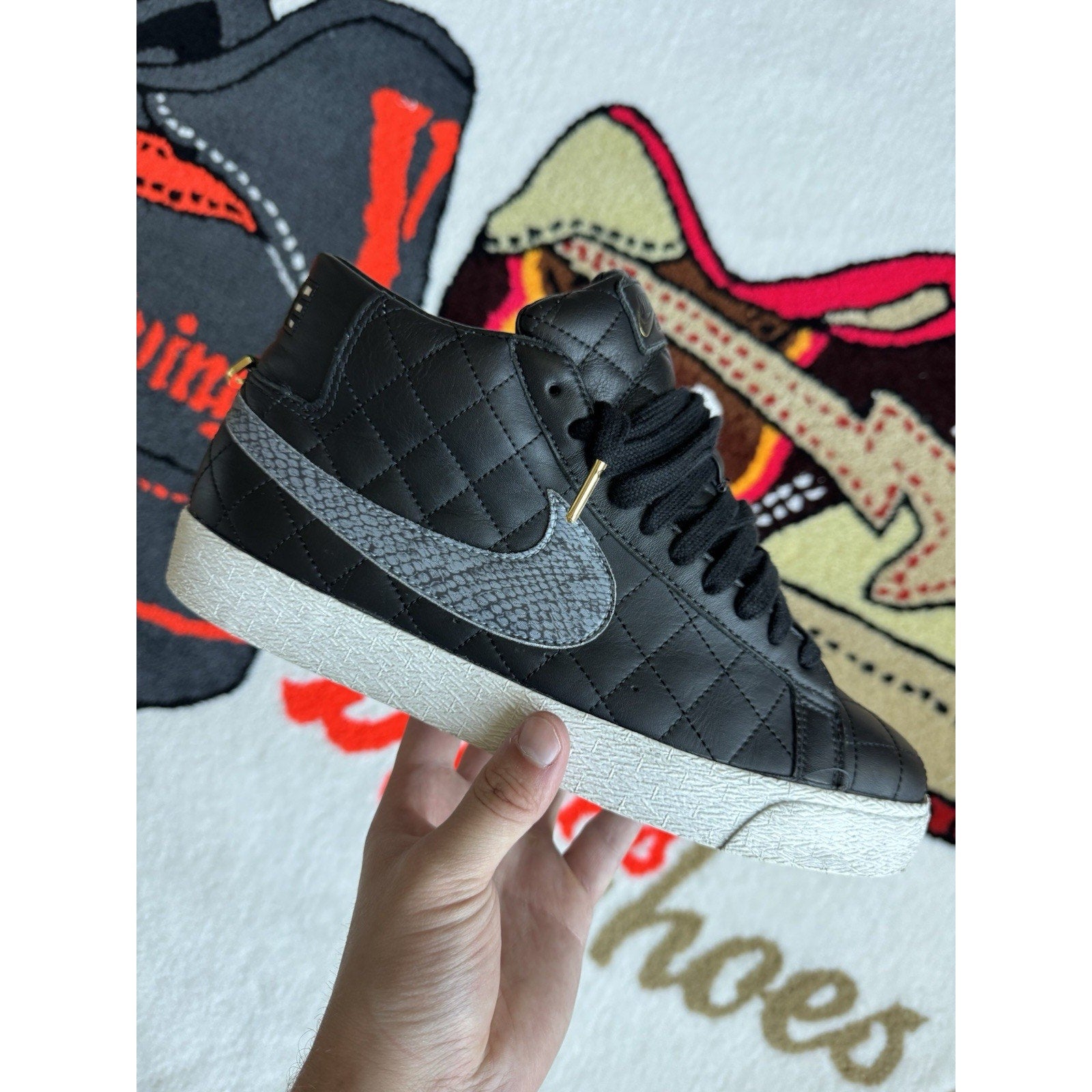 Supreme x Nike Blazer SB Black - Size 10
