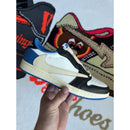 Jordan 1 Retro x Fragment Design x Travis Scott Low Blue - Size 8
