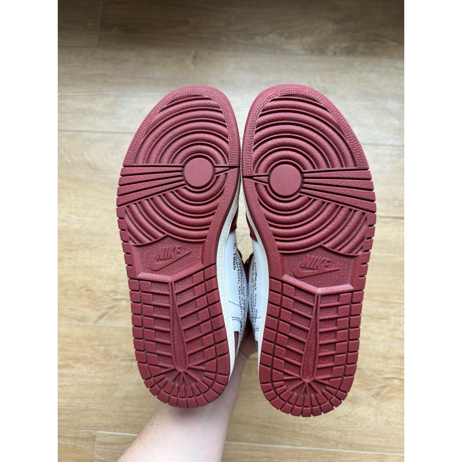 Jordan 1 Retro OG x Off-White High Chicago - Size 8.5