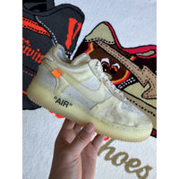Off-White x Nike Air Force 1 Low The Ten - Size 6